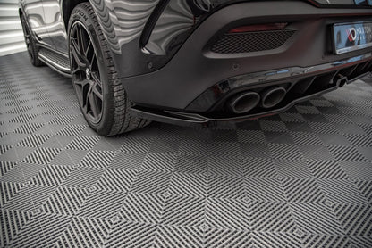 Mittlerer Diffusor Heck Ansatz DTM Look für Mercedes-AMG GLE Coupe C167 Carbon Look