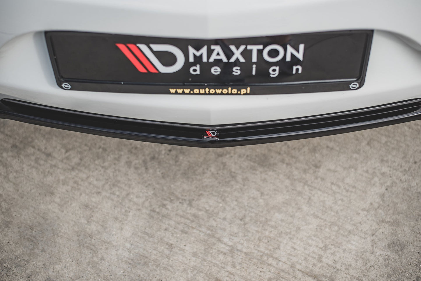 Mittlerer Diffusor Heck Ansatz für Opel Insignia Mk. 1 OPC Facelift Carbon Look