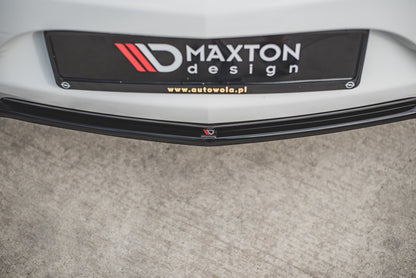 Mittlerer Diffusor Heck Ansatz für Opel Insignia Mk. 1 OPC Facelift Carbon Look
