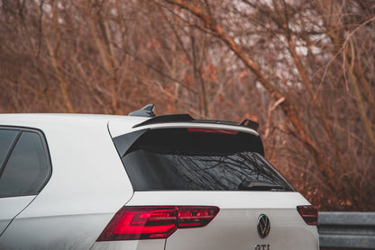 Spoiler CAP V.2 für Volkswagen Golf 8 GTI / R schwarz Hochglanz