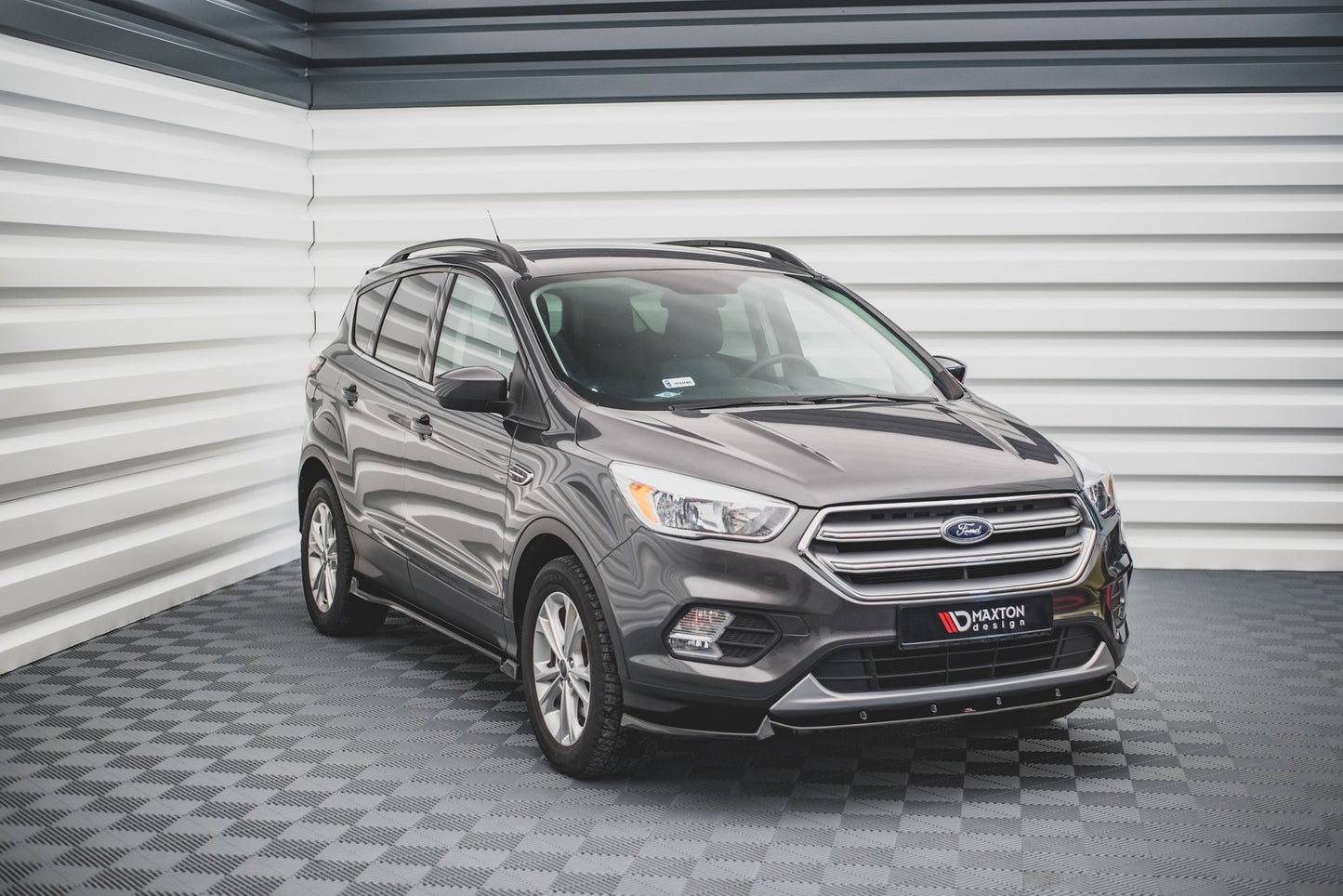 Seitenschweller Ansatz für Ford Escape Mk3 schwarz matt