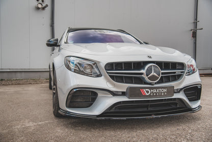Front Ansatz V.2 für Mercedes-Benz E63 AMG Kombi/Limousine S213/W213 schwarz matt