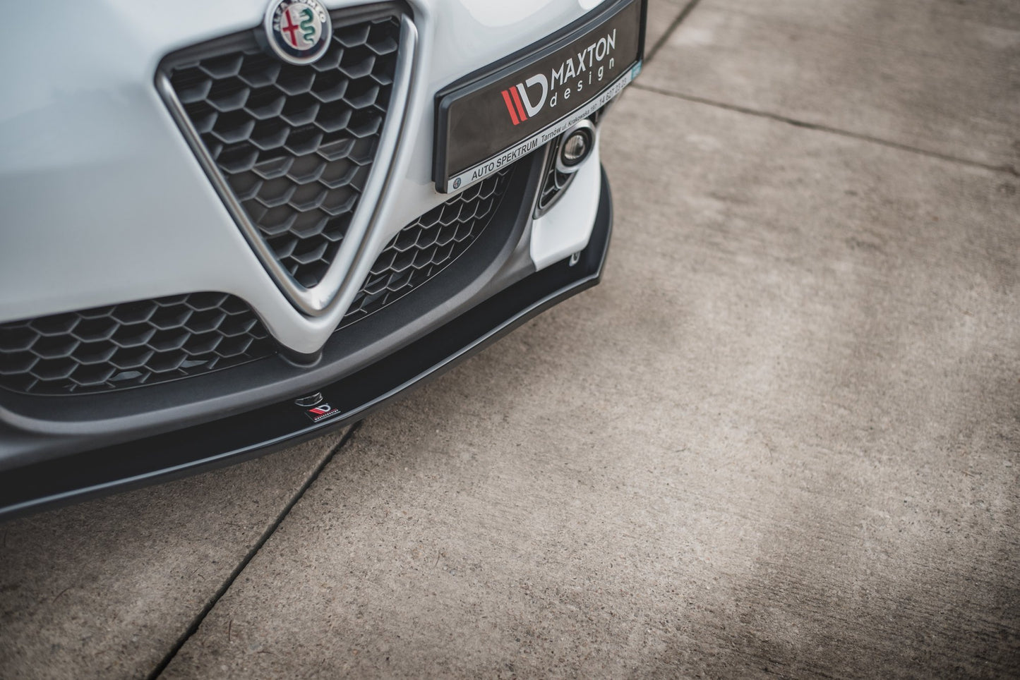 Front Ansatz V.2 für Alfa Romeo Giulietta  Carbon Look