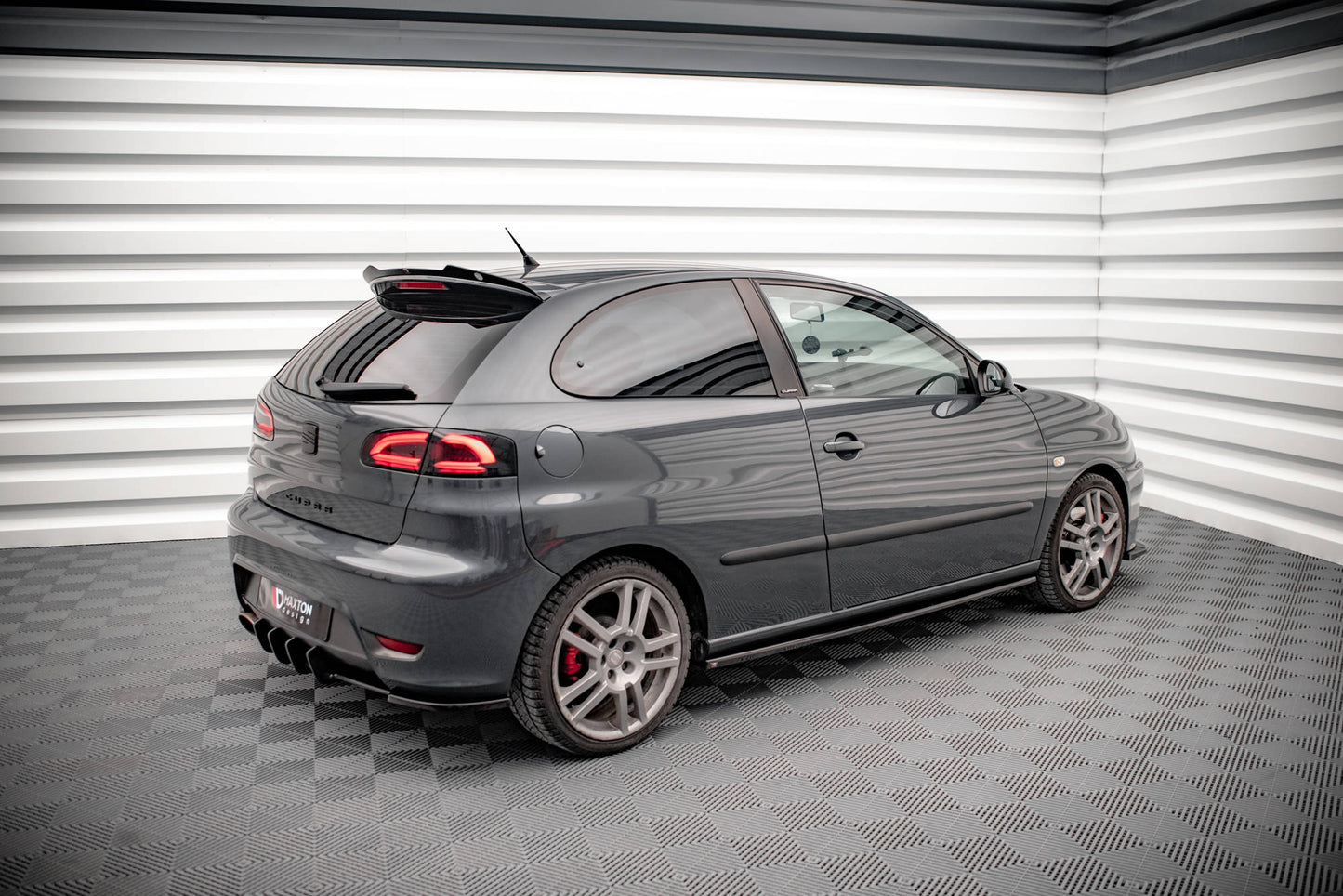 Seitenschweller Ansatz für Seat Ibiza Cupra Mk3 schwarz Hochglanz
