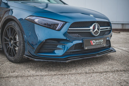 Front Ansatz V.2 für Mercedes A35 AMG Aero W177  Carbon Look
