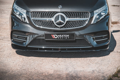 Front Ansatz V.2 für Mercedes-Benz V-Klasse AMG-Line W447 Facelift Carbon Look