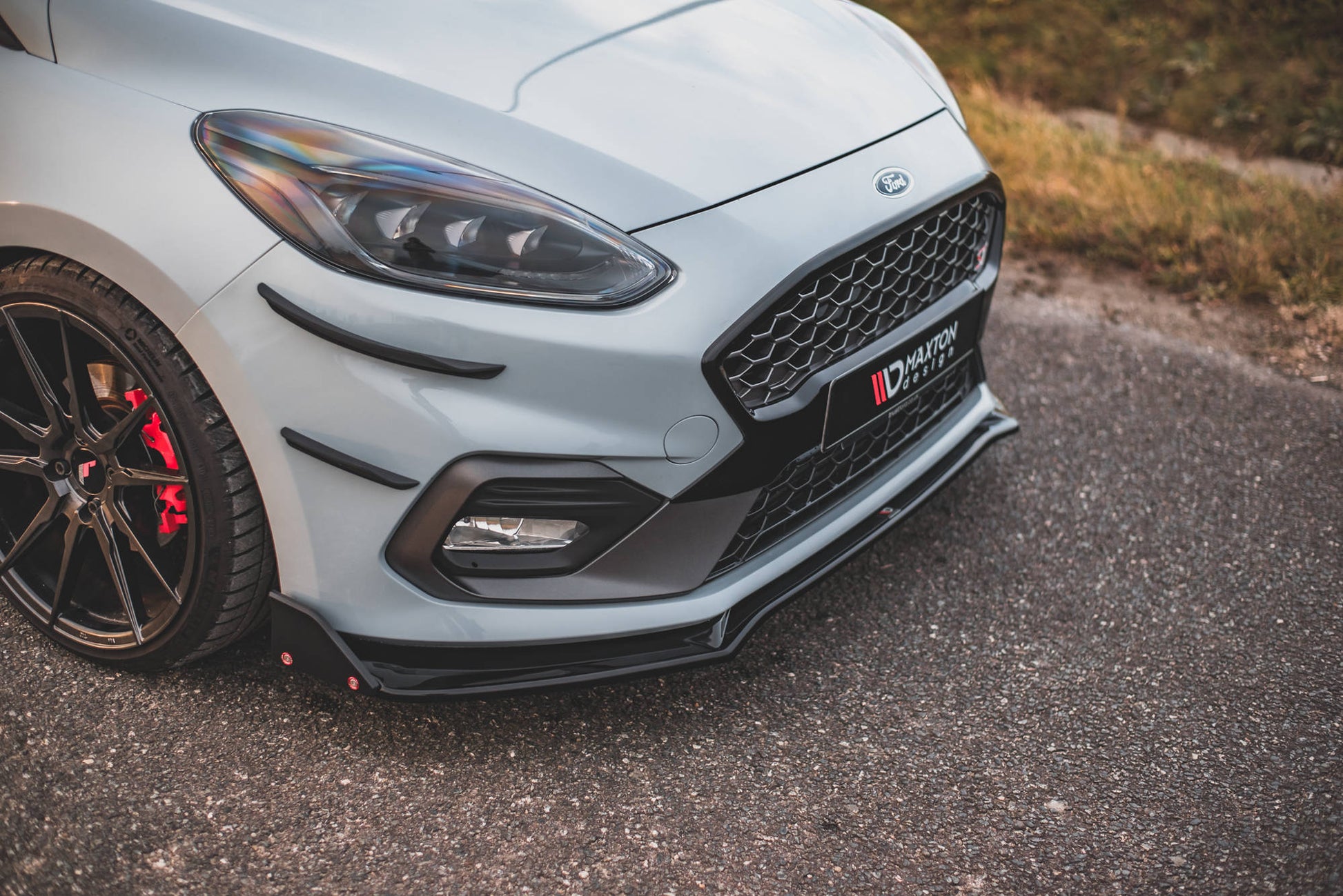 Stoßstangenflügel vorne (Canards) V.3 Ford Fiesta Mk8 ST / ST-Line