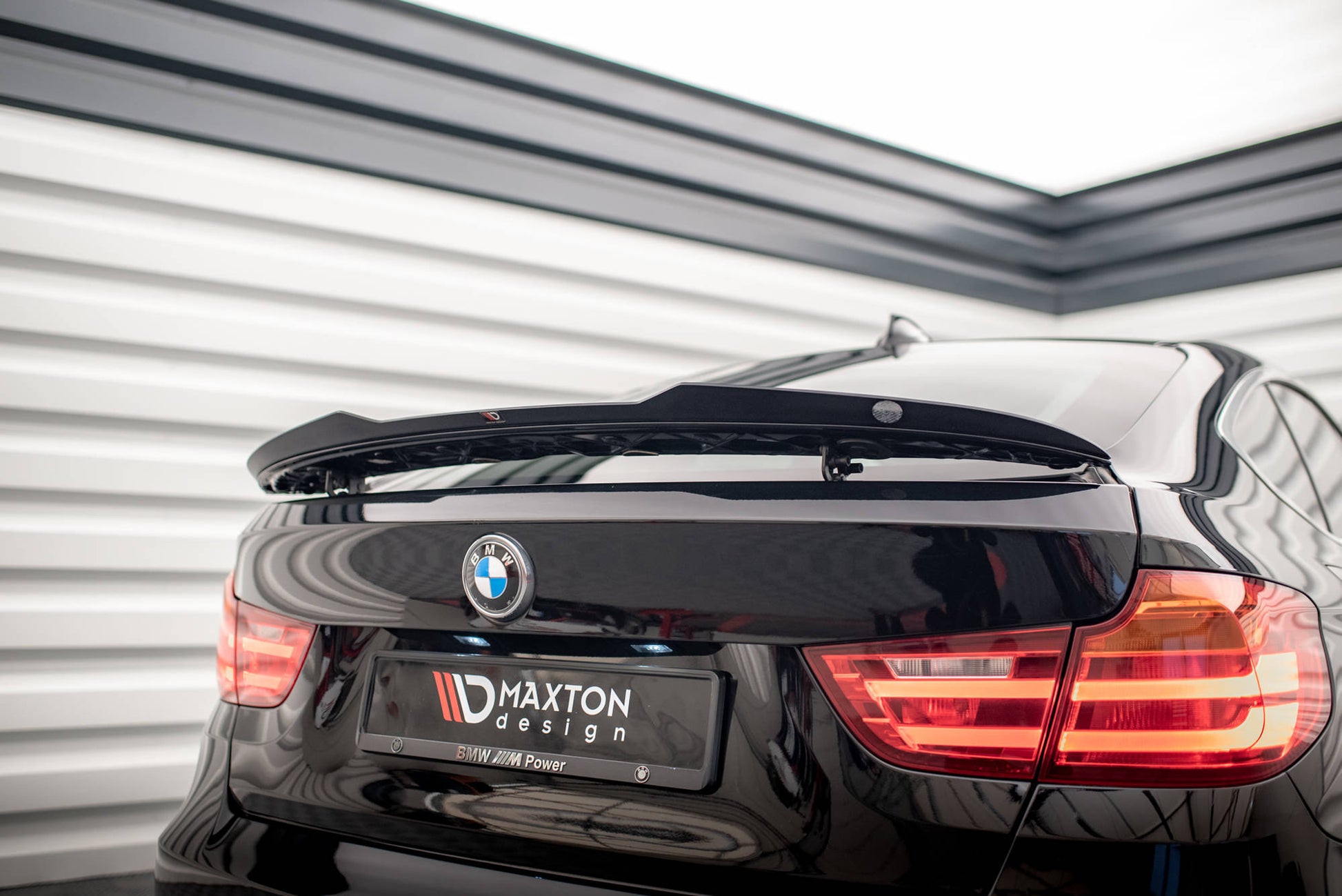 Spoiler CAP für BMW 3er GT F34 schwarz matt