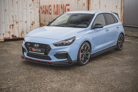 Front Ansatz V.4 für Hyundai I30 N Mk3 Hatchback/ Fastback schwarz matt