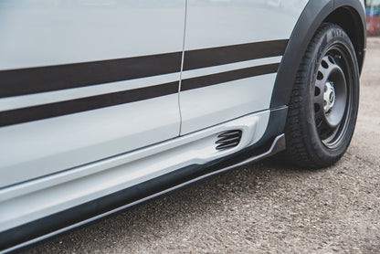 Seitenschweller Ansatz für Mini Countryman Mk1 JCW  Carbon Look