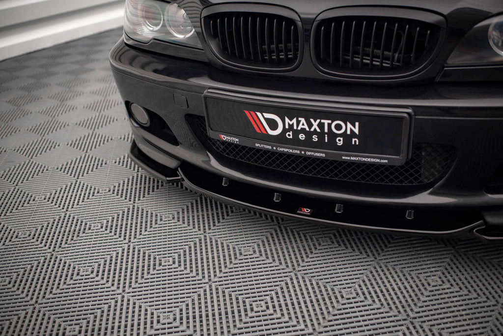 Front Ansatz V.2 für BMW 3er Coupe M-Paket E46 Carbon Look