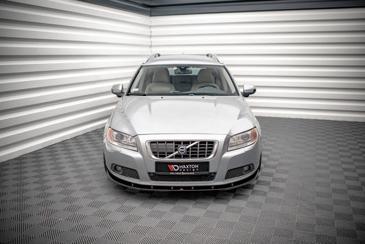 Front Ansatz V.1 für Volvo V70 Mk3 schwarz matt