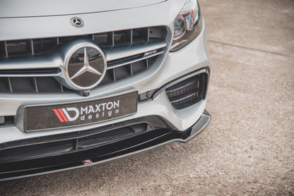 Front Ansatz V.1 für Mercedes-Benz E63 AMG Kombi/Limousine S213/W213 schwarz matt