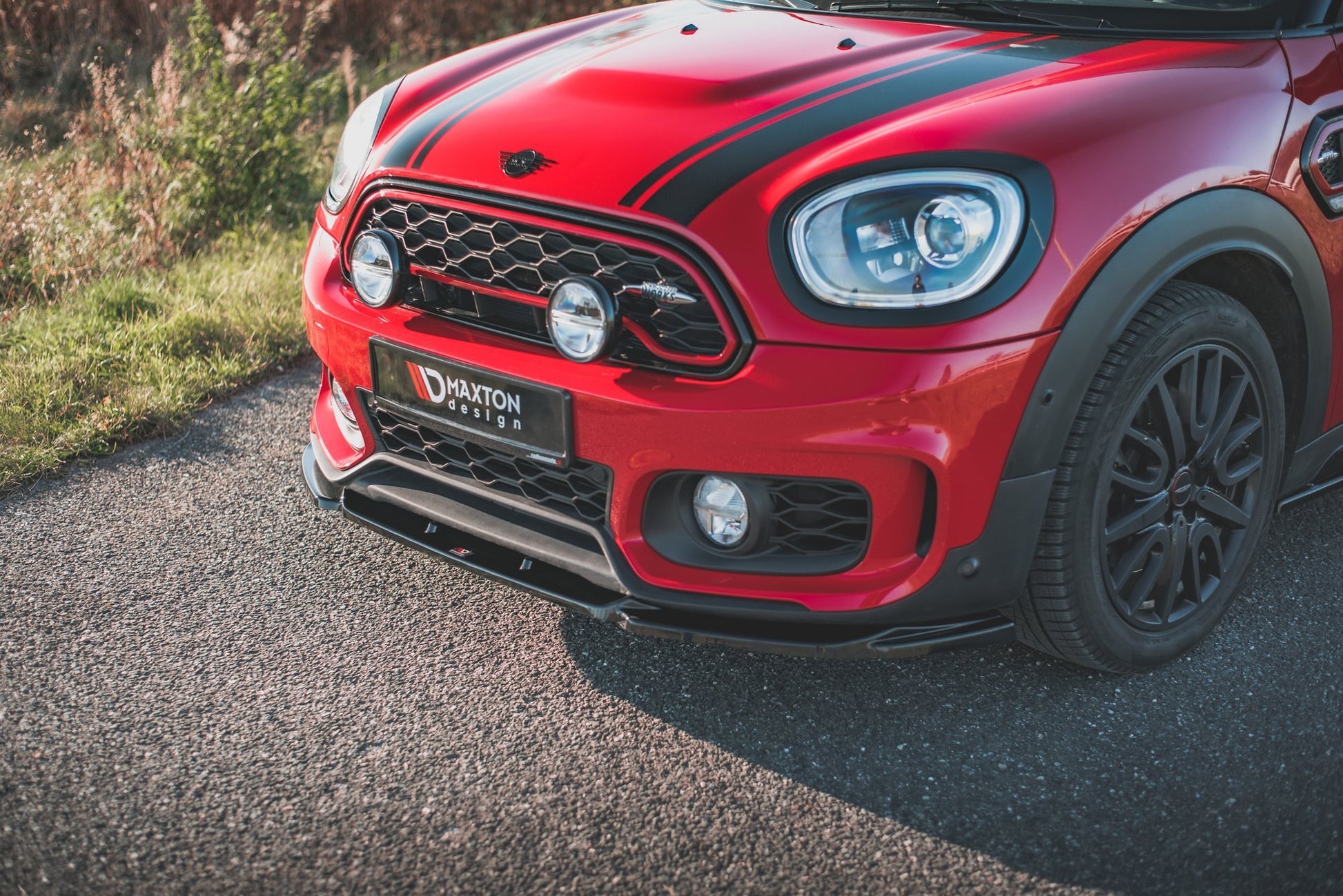 Front Ansatz V.2 für Mini Countryman Mk2 F60 JCW Carbon Look