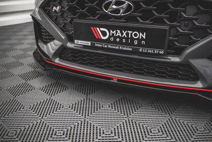 Front Ansatz V.3 für Hyundai I30 N Hatchback/Fastback Mk3 Facelift schwarz matt