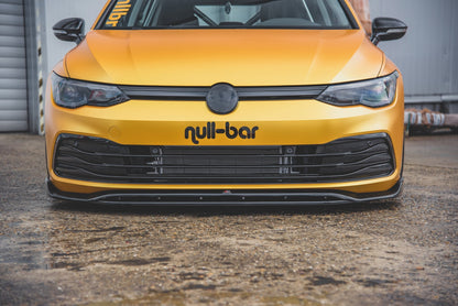 Front Ansatz V.2 für VW Golf 8  schwarz Hochglanz