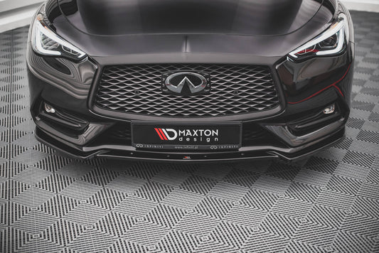 Front Ansatz für Infiniti Q60 S Mk2 Carbon Look