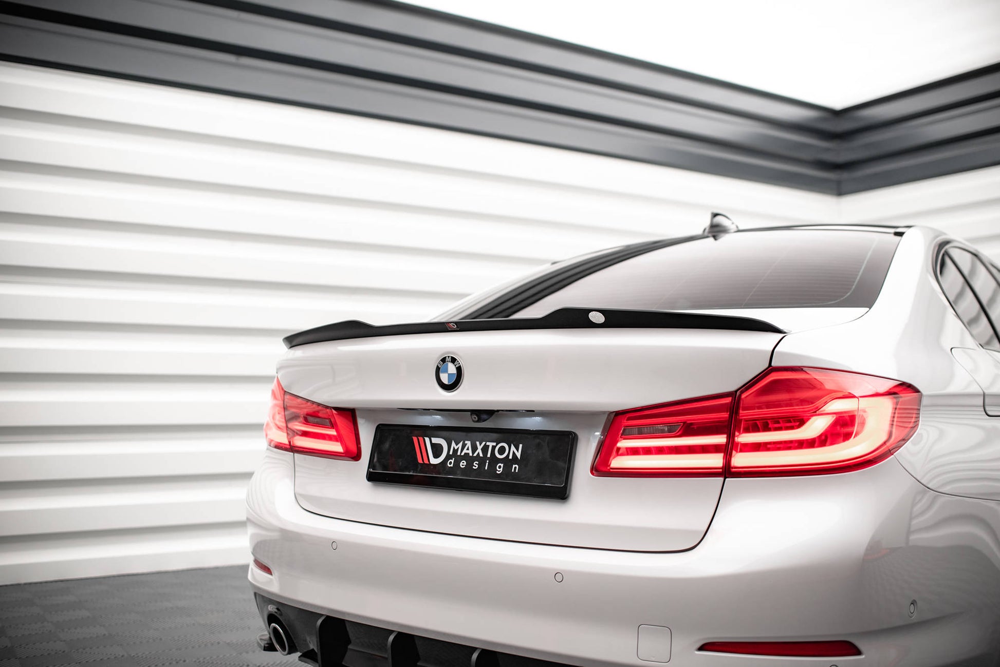 Spoiler CAP für BMW 5er G30 schwarz matt