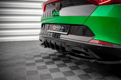 Diffusor Heck Ansatz V.2 für Cupra Formentor schwarz matt