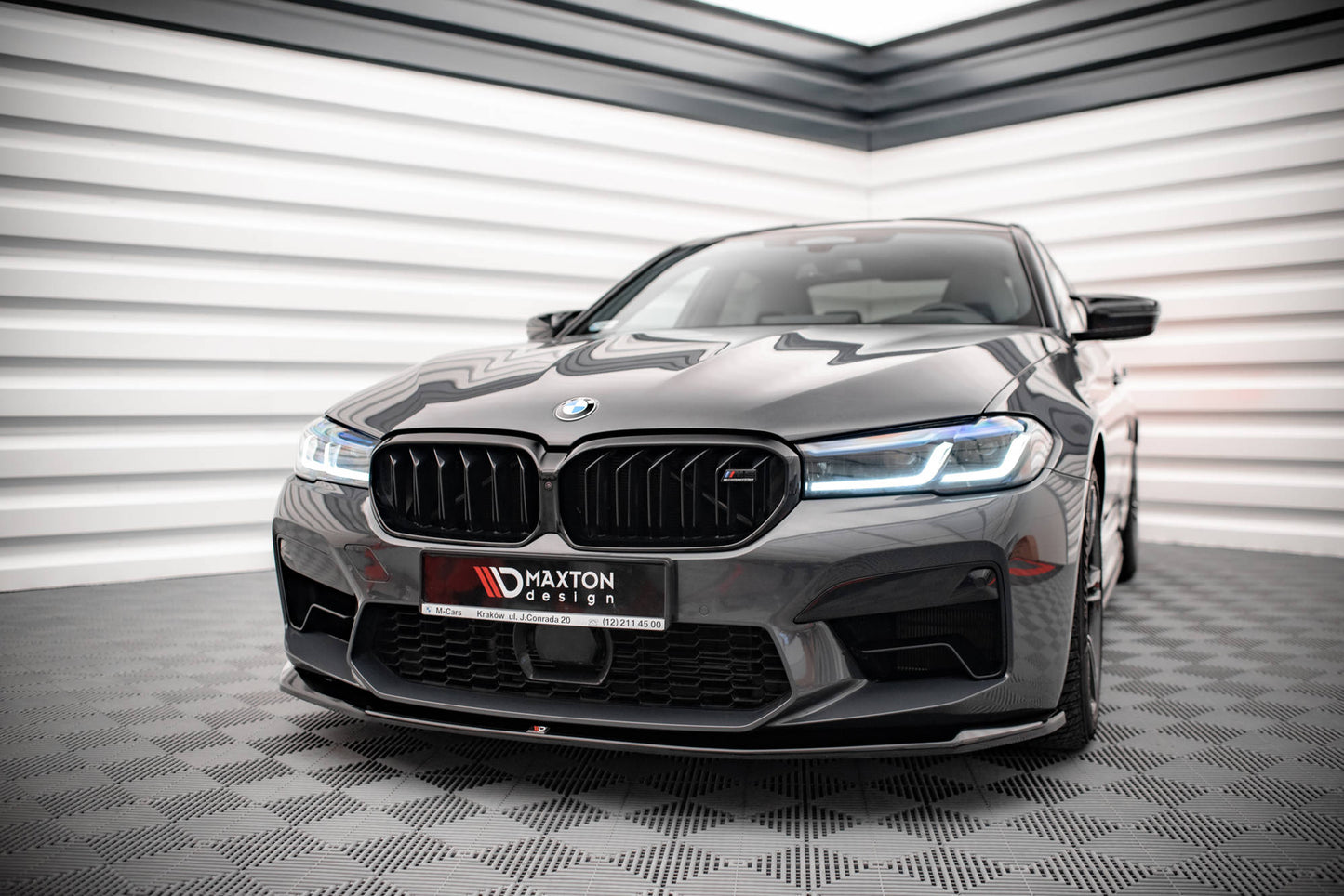 Front Ansatz V.3 für BMW M5 F90 Facelift Carbon Look
