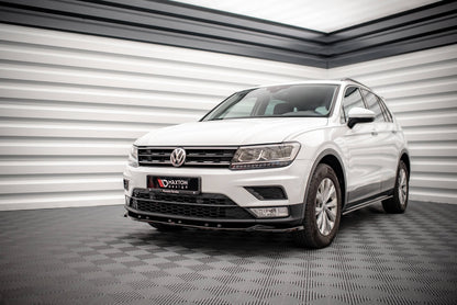 Front Ansatz für Volkswagen Tiguan Mk2 Carbon Look