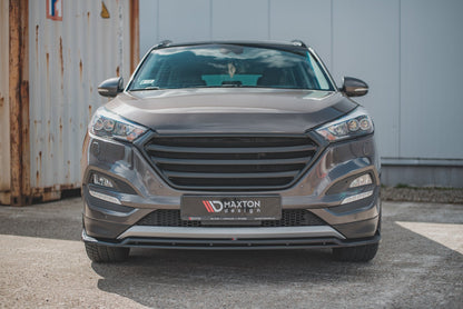 Front Ansatz für Hyundai Tucson Mk3 schwarz matt