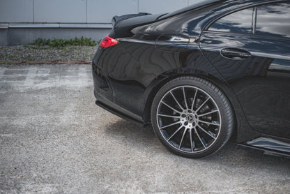 Mittlerer Diffusor Heck Ansatz für Mercedes-Benz CLS AMG-Line C257 Carbon Look