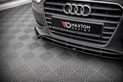 Front Ansatz für Audi A3 Sportback 8V Carbon Look