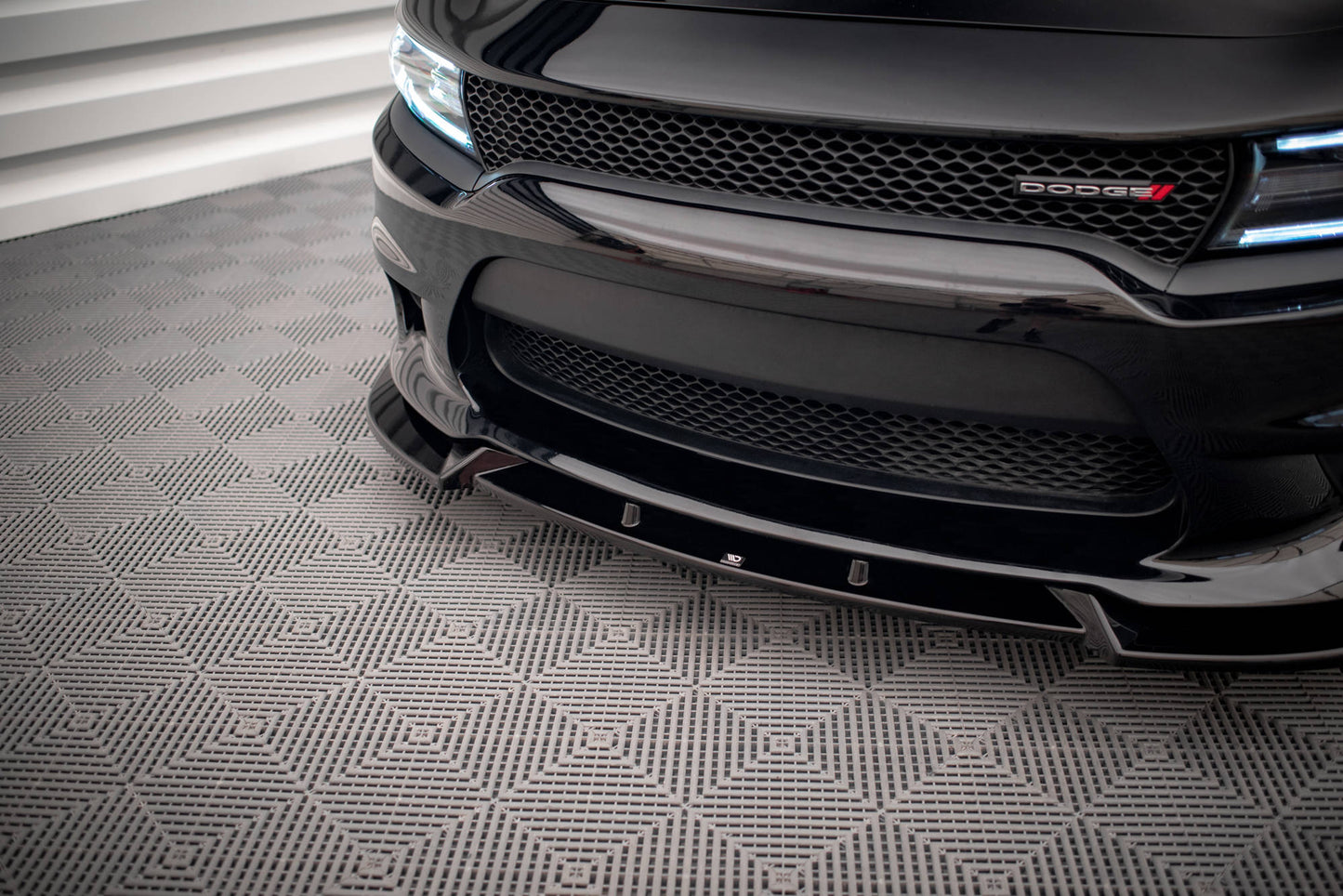 Front Ansatz V.2 für Dodge Charger SRT Mk7 Facelift Carbon Look