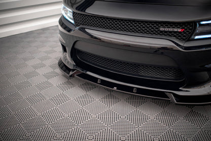 Front Ansatz V.2 für Dodge Charger SRT Mk7 Facelift Carbon Look