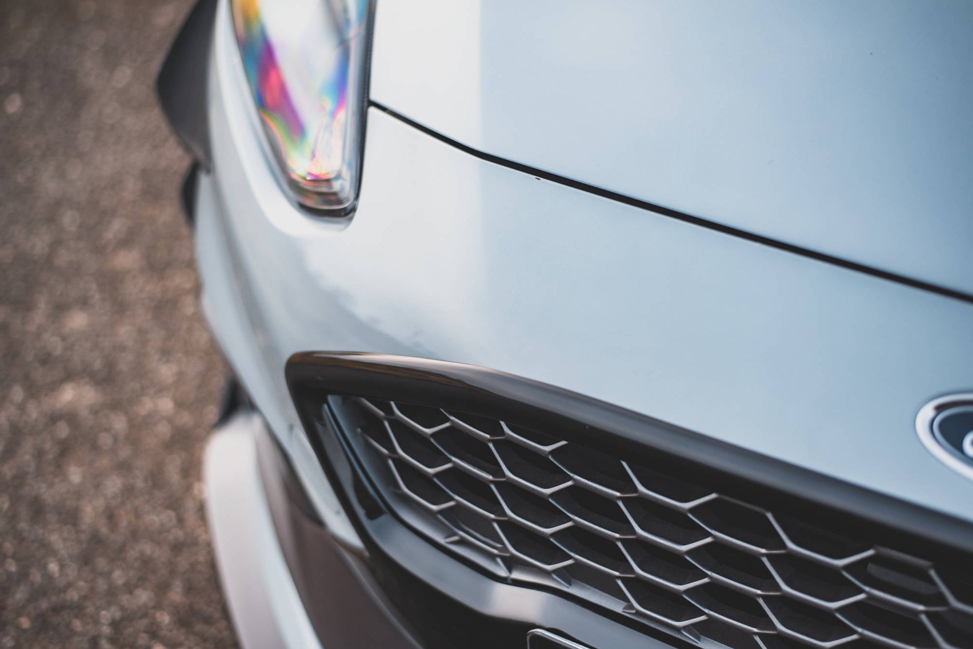 Front Grill Ford Fiesta ST Mk8 schwarz matt