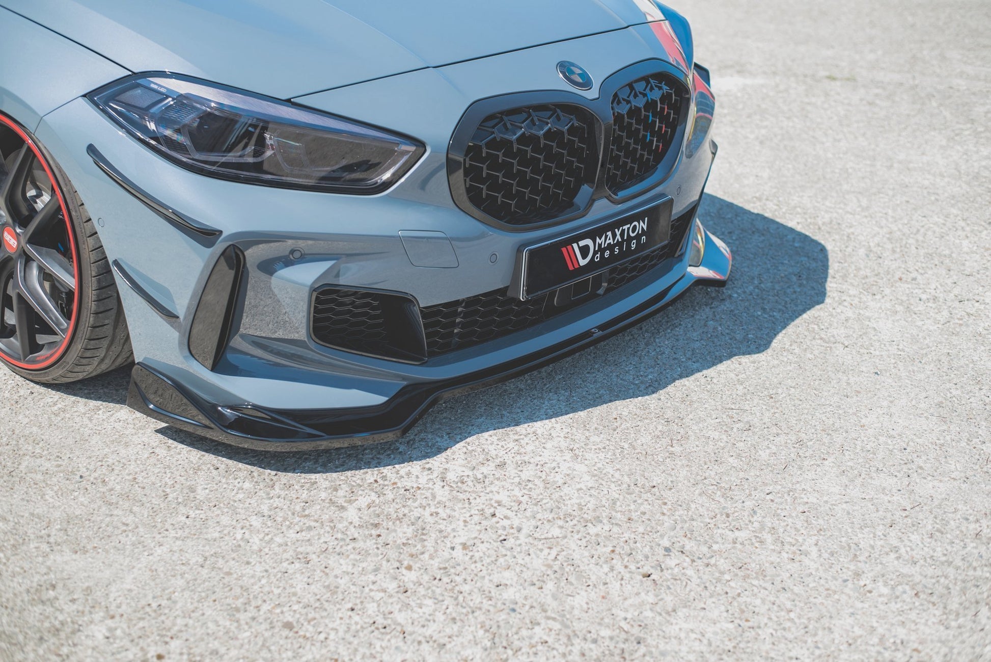Front Ansatz V.5 für BMW 1er F40 M-Paket / M135i  Carbon Look