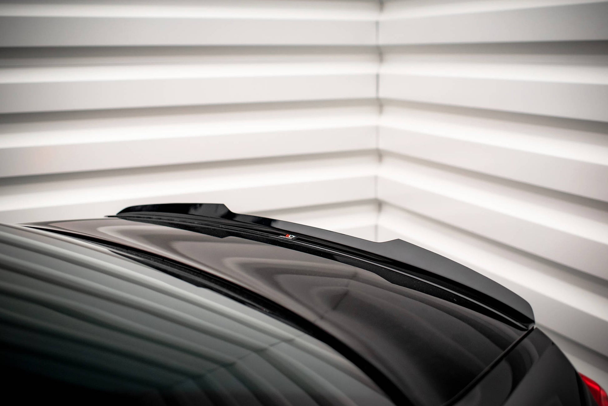 Spoiler CAP für Volkswagen Passat Limousine B8 Facelift schwarz matt