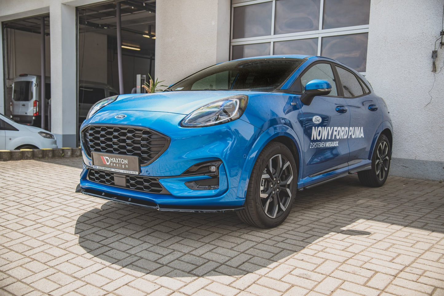 Front Ansatz für Ford Puma ST-Line schwarz matt