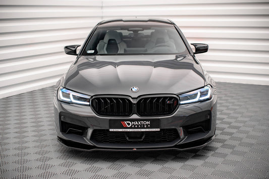 Front Ansatz V.2 für BMW M5 F90 Facelift schwarz matt