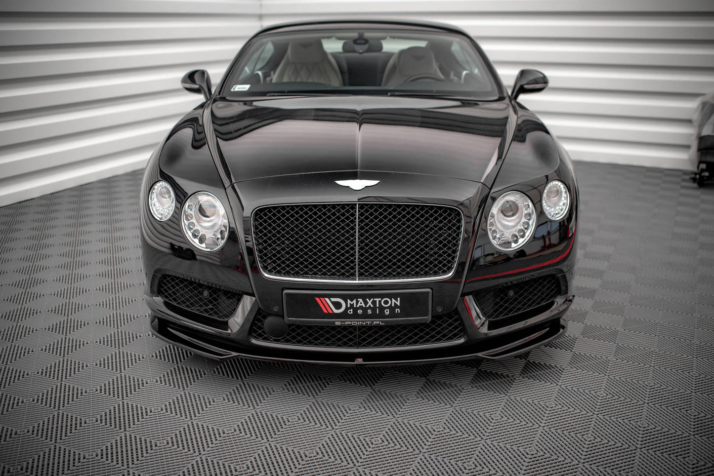 Front Ansatz V.2 für Bentley Continental GT V8 S Mk2 Carbon Look