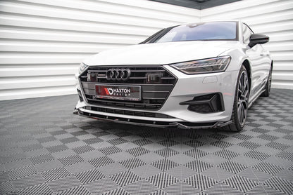 Front Ansatz V.2 für Audi A7 C8 Carbon Look