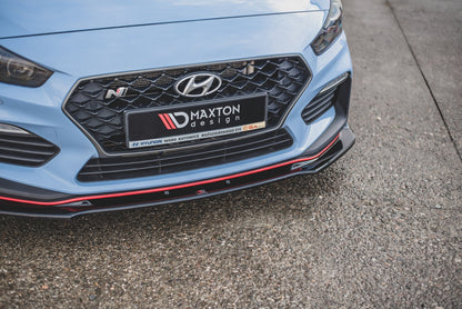 Front Ansatz V.3 für Hyundai I30 N Mk3 Hatchback/ Fastback schwarz matt