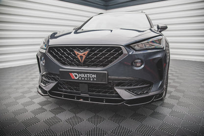 Front Ansatz V.1 für Cupra Formentor schwarz Hochglanz