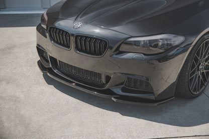 Front Ansatz V.4 für BMW 5er F10/F11 M-Paket schwarz matt