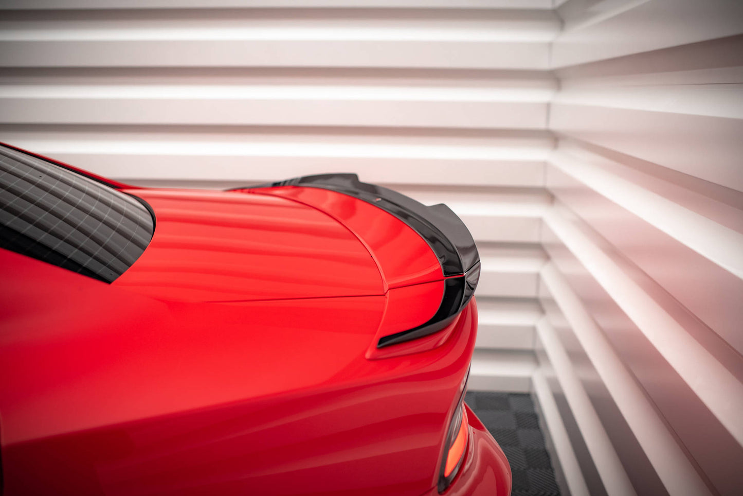 Spoiler CAP für Paket Dodge Charger RT Mk7 Facelift Carbon Look