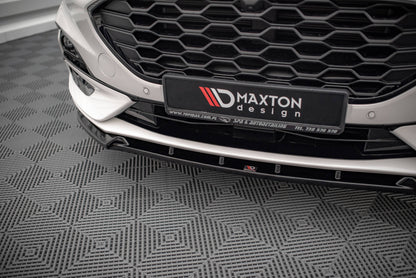 Front Ansatz für Ford Kuga ST-Line Mk3 schwarz Hochglanz