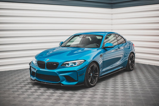 Front Ansatz V.2 für BMW M2 F87 schwarz matt