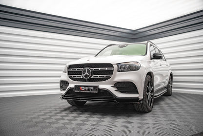 Front Ansatz für Mercedes-Benz GLS AMG-Line X167 schwarz Hochglanz
