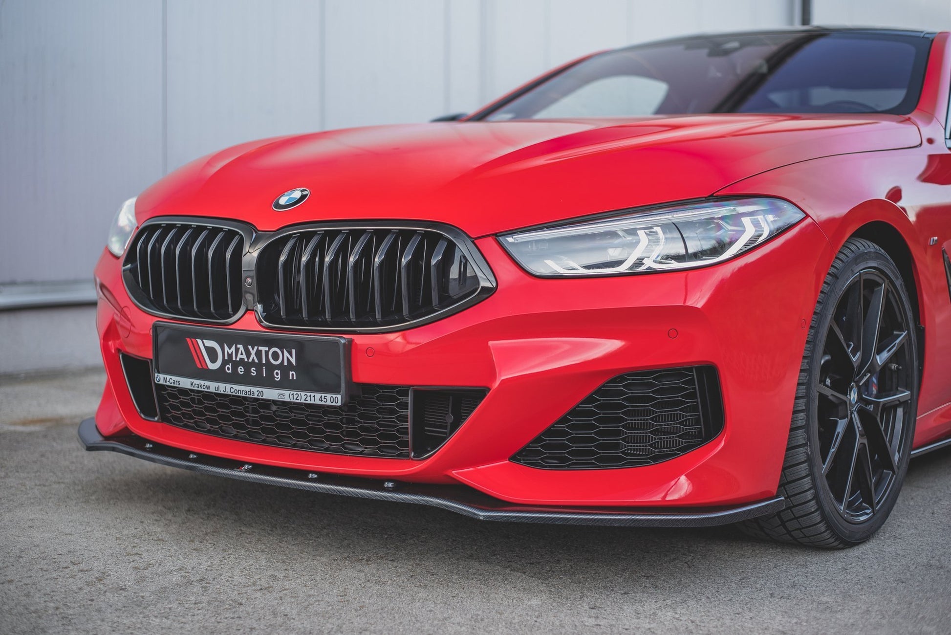 Front Ansatz V.1 für BMW 8 Coupe G15 / 8 Gran Coupe M Paket G16 Carbon Look