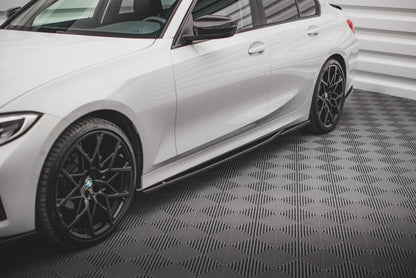 Seitenschweller Ansatz für BMW 3er G20 / G21 Carbon Look
