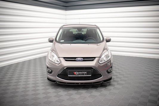 Front Ansatz für Ford C-Max Mk2 schwarz Hochglanz