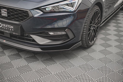Front Ansatz V.3 für Seat Leon FR Mk4 schwarz matt