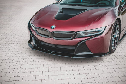 Front Ansatz für BMW i8 schwarz matt