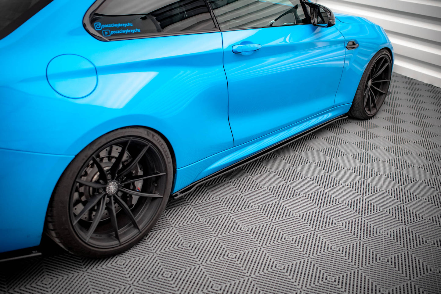 Street Pro Seitenschweller Ansatz für BMW M2 F87